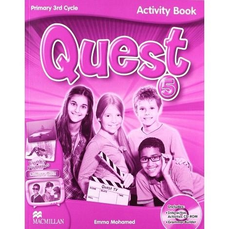 QUEST-5.ACTIVITY BOOK (PRIMARY 5) | 9780230478718 | A.A.V.V. | Libreria Geli - Librería Online de Girona - Comprar libros en catalán y castellano