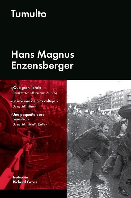 TUMULTO | 9788415996903 | ENZENSBERGER,HANS MAGNUS | Libreria Geli - Librería Online de Girona - Comprar libros en catalán y castellano