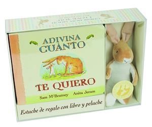 ADIVINA CUÁNTO TE QUIERO CON PELUCHE | 9788416126293 | MCBRATNEY, SAM | Llibreria Geli - Llibreria Online de Girona - Comprar llibres en català i castellà