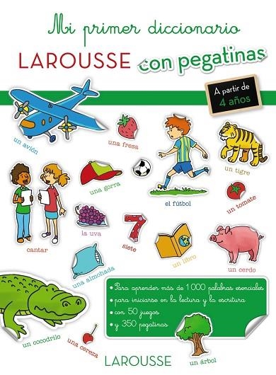 MI PRIMER DICCIONARIO CON PEGATINAS | 9788416368334 | LAROUSSE EDITORIAL | Llibreria Geli - Llibreria Online de Girona - Comprar llibres en català i castellà