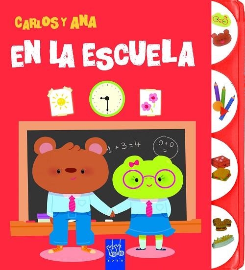 CARLOS Y ANA EN LA ESCUELA | 9788408139409 | YOYO | Libreria Geli - Librería Online de Girona - Comprar libros en catalán y castellano