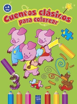 CUENTOS CLÁSICOS PARA COLOREAR (+4 AÑOS) | 9788408037194 | YOYO | Libreria Geli - Librería Online de Girona - Comprar libros en catalán y castellano