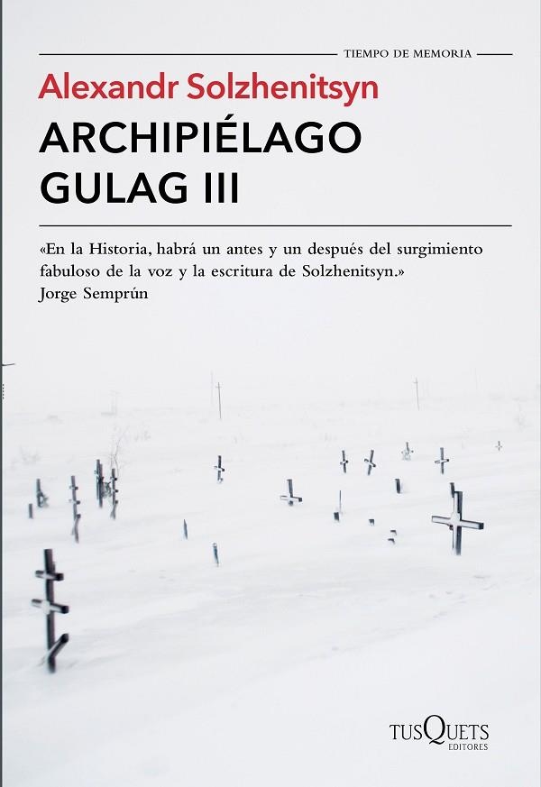 ARCHIPIÉLAGO GULAG-3 | 9788490661826 | SOLZHENITSYN,ALEXANDR | Llibreria Geli - Llibreria Online de Girona - Comprar llibres en català i castellà