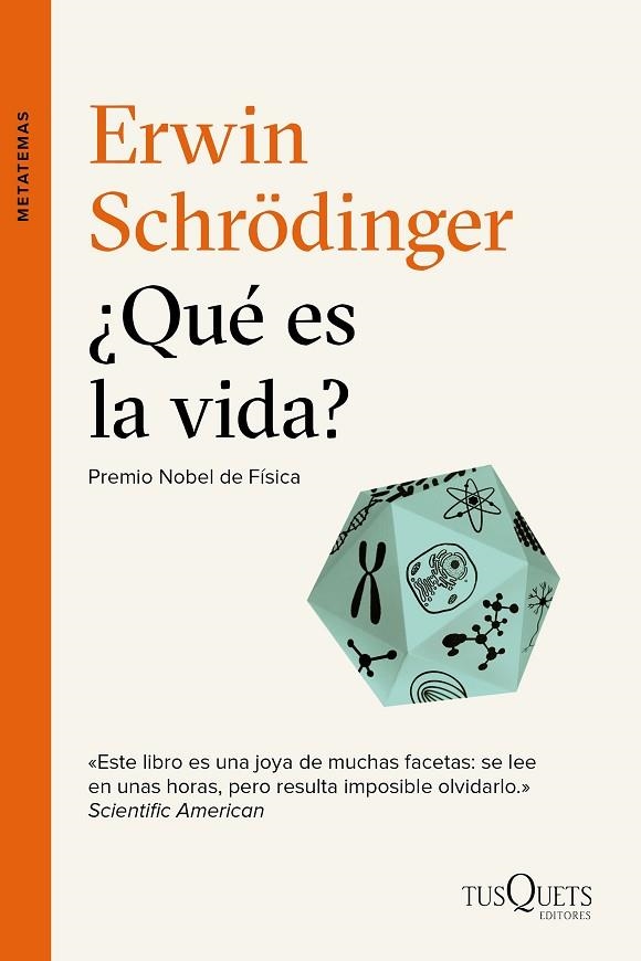 QUÉ ES LA VIDA?  | 9788490661680 | SCHRÖDINGER,ERWIN | Llibreria Geli - Llibreria Online de Girona - Comprar llibres en català i castellà