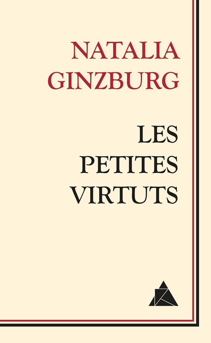 LES PETITES VIRTUTS | 9788416222100 | GINZBURG,NATALIA | Libreria Geli - Librería Online de Girona - Comprar libros en catalán y castellano