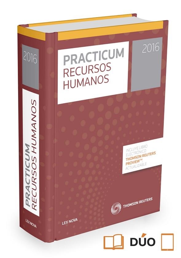PRACTICUM RECURSOS HUMANOS 2016  | 9788490990995 | Libreria Geli - Librería Online de Girona - Comprar libros en catalán y castellano