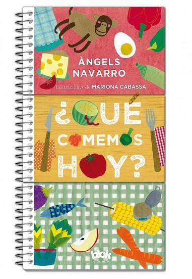 QUÉ COMEMOS HOY | 9788416075706 | NAVARRO,ÀNGELS/CABASSA,MARIONA | Libreria Geli - Librería Online de Girona - Comprar libros en catalán y castellano