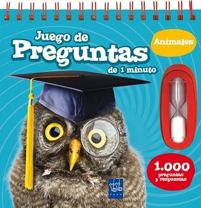 JUEGO DE PREGUNTAS DE 1 MINUTO.ANIMALES | 9788408143260 | Libreria Geli - Librería Online de Girona - Comprar libros en catalán y castellano