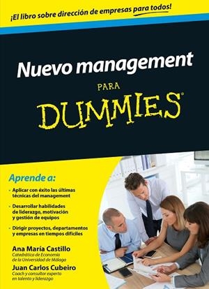 NUEVO MANAGEMENT PARA DUMMIES | 9788432902482 | CASTILLO,ANA MARIA/CUBEIRO,JUAN CARLOS | Libreria Geli - Librería Online de Girona - Comprar libros en catalán y castellano