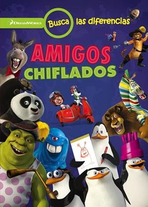 DREAMWORKS. BUSCA LAS DIFERENCIAS. AMIGOS CHIFLADOS. | 9788408146421 | DREAMWORKS | Llibreria Geli - Llibreria Online de Girona - Comprar llibres en català i castellà