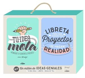 KIT UN MILLÓN DE IDEAS GENIALES | 9788416489206 | MR. WONDERFUL | Libreria Geli - Librería Online de Girona - Comprar libros en catalán y castellano