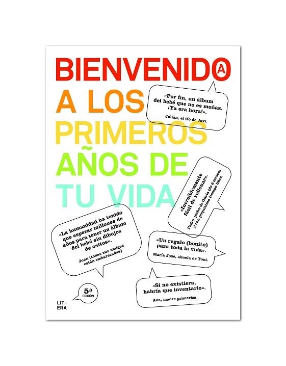 BIENVENIDO/A A LOS PRIMEROS AÑOS DE TU VIDA | 9788494029295 | A.A.V.V. | Libreria Geli - Librería Online de Girona - Comprar libros en catalán y castellano