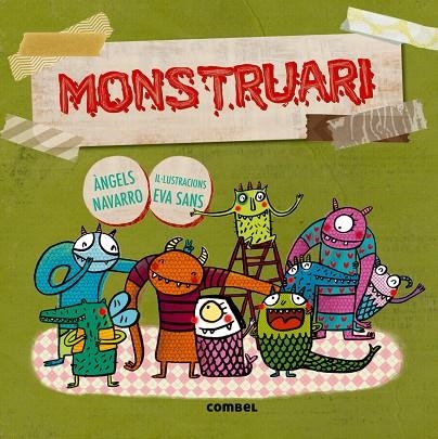 MONSTRUARI | 9788491010029 | NAVARRO,ÀNGELS/SANS,EVA | Llibreria Geli - Llibreria Online de Girona - Comprar llibres en català i castellà