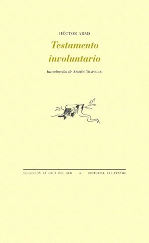 TESTAMENTO INVOLUNTARIO | 9788416453146 | ABAD,HÉCTOR | Llibreria Geli - Llibreria Online de Girona - Comprar llibres en català i castellà