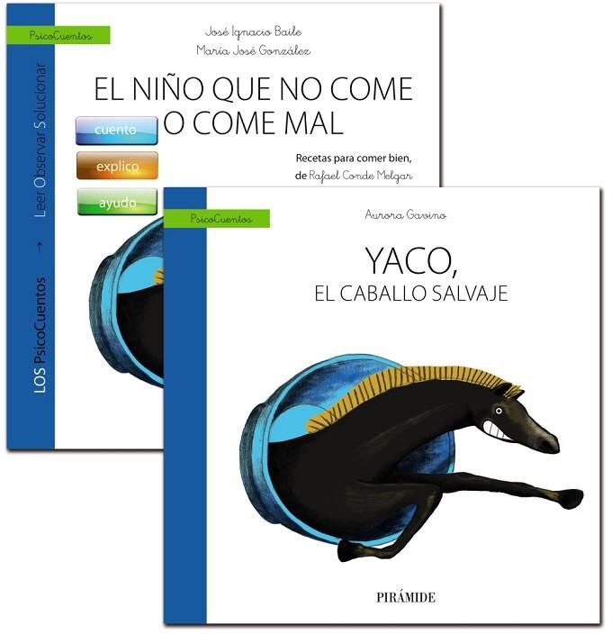 GUÍA: EL NIÑO QUE NO COME O COME MAL + CUENTO: YACO, EL CABALLO SALVAJE | 9788436834826 | BAILE,JOSÉ IGNACIO/GONZÁLEZ,MARÍA JOSÉ/CONDE MELGAR,RAFAEL (RECEPTES) | Libreria Geli - Librería Online de Girona - Comprar libros en catalán y castellano