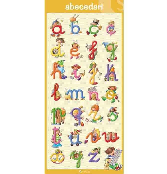 ABECEDARI(2 PÒSTERS) | 9788484127390 | CULLA PERARNAU,RITA | Libreria Geli - Librería Online de Girona - Comprar libros en catalán y castellano