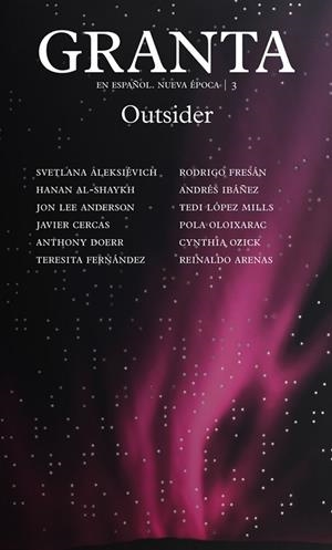 GRANTA 3.OUTSIDER | 9788416495351 | A.A.D.D. | Llibreria Geli - Llibreria Online de Girona - Comprar llibres en català i castellà
