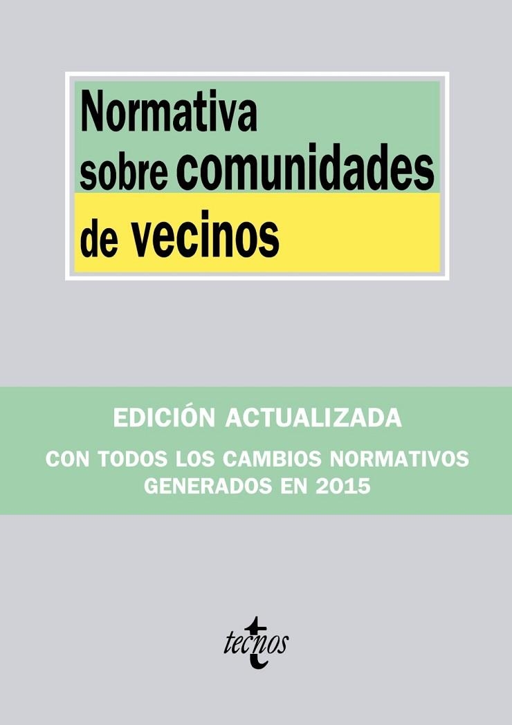 NORMATIVA SOBRE COMUNIDADES DE VECINOS | 9788430967490 | Llibreria Geli - Llibreria Online de Girona - Comprar llibres en català i castellà