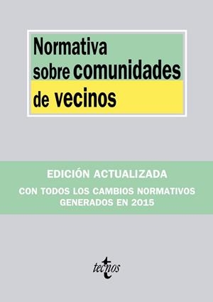 NORMATIVA SOBRE COMUNIDADES DE VECINOS | 9788430967490 | Llibreria Geli - Llibreria Online de Girona - Comprar llibres en català i castellà