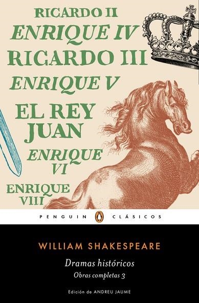 OBRA COMPLETA-3.DRAMAS HISTORICOS(SHAKESPEARE) | 9788491051367 | SHAKESPEARE,WILLIAM | Libreria Geli - Librería Online de Girona - Comprar libros en catalán y castellano