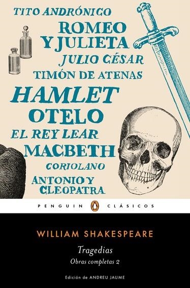 OBRA COMPLETA-2.TRAGEDIAS(SHAKESPEARE) | 9788491051350 | SHAKESPEARE,WILLIAM | Libreria Geli - Librería Online de Girona - Comprar libros en catalán y castellano