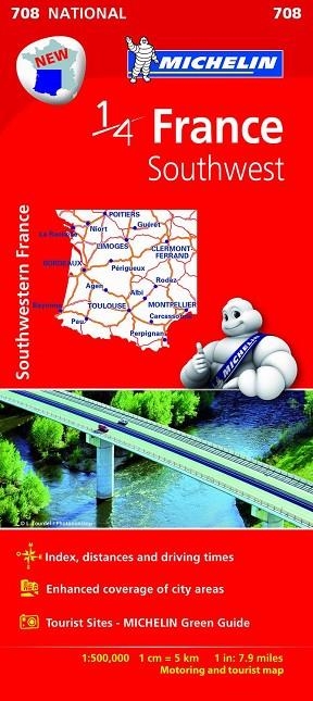FRANCE SOUTHWEST (MAPA) | 9782067200715 | A.A.V.V. | Llibreria Geli - Llibreria Online de Girona - Comprar llibres en català i castellà