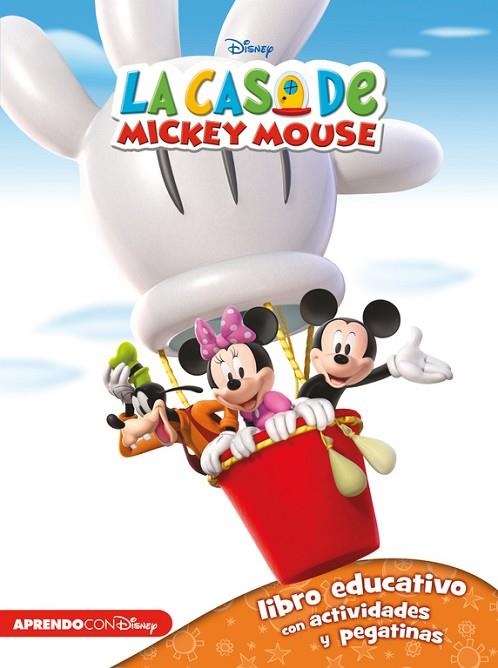 LA CASA DE MICKEY MOUSE 1 (LIBRO EDUCATIVO DISNEY CON ACTIVIDADES Y PEGATINAS) | 9788416548248 | Libreria Geli - Librería Online de Girona - Comprar libros en catalán y castellano