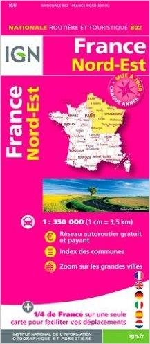 FRANCE NORD-EST(NATIONALE ROUTIERE ET TOURISTIQUE 802) | 9782758534839 | Llibreria Geli - Llibreria Online de Girona - Comprar llibres en català i castellà