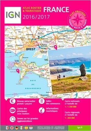 FRANCE(ATLAS ROUTIER & TOURISTIQUE SPIRAL 2016/2017) | 9782758534808 | Llibreria Geli - Llibreria Online de Girona - Comprar llibres en català i castellà
