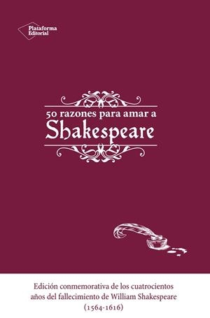 CINCUENTA RAZONES PARA AMAR A SHAKESPEARE | 9788416620173 | Llibreria Geli - Llibreria Online de Girona - Comprar llibres en català i castellà