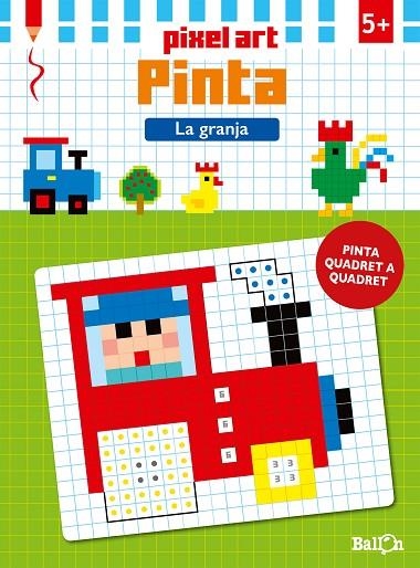 PIXEL ART PINTA.LA GRANJA | 9789463070768 | Llibreria Geli - Llibreria Online de Girona - Comprar llibres en català i castellà