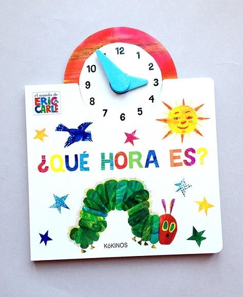 QUÉ HORA ES? | 9788416126439 | CARLE,ERIC | Libreria Geli - Librería Online de Girona - Comprar libros en catalán y castellano