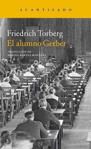 EL ALUMNO GERBER | 9788416011919 | TORBER,FRIEDRICH | Libreria Geli - Librería Online de Girona - Comprar libros en catalán y castellano