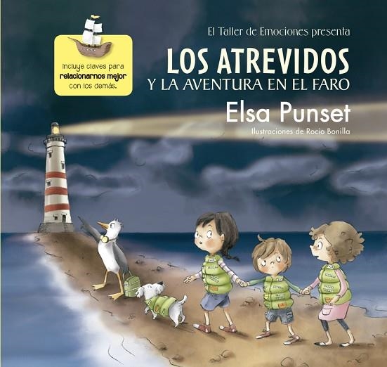 LOS ATREVIDOS Y LA AVENTURA EN EL FARO  | 9788448845605 | PUNSET,ELSA/BONILLA,ROCIO | Llibreria Geli - Llibreria Online de Girona - Comprar llibres en català i castellà