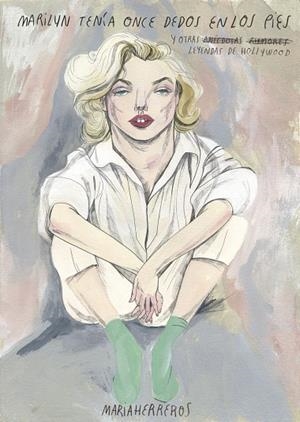 MARILYN TENÍA ONCE DEDOS EN LOS PIES Y OTRAS LEYENDAS DE HOLLYWOOD (TD) | 9788416489480 | HERREROS,MARÍA | Llibreria Geli - Llibreria Online de Girona - Comprar llibres en català i castellà