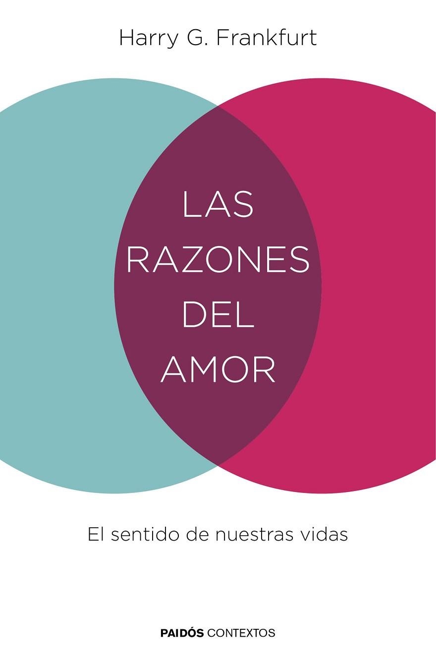 LAS RAZONES DEL AMOR.EL SENTIDO DE NUESTRAS VIDAS | 9788449332074 | FRANKFURT,HARRY G. | Libreria Geli - Librería Online de Girona - Comprar libros en catalán y castellano