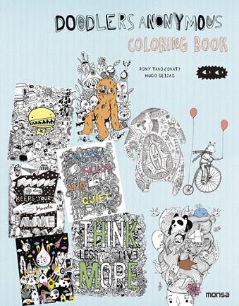 DOODLERS ANONYMOUS. COLORING BOOK | 9788416500208 | DOODLERS ANONYMOUS | Llibreria Geli - Llibreria Online de Girona - Comprar llibres en català i castellà