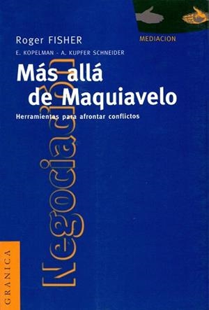 MAS ALLA DE MAQUIAVELO | 9789506411336 | FISHER,ROGER | Llibreria Geli - Llibreria Online de Girona - Comprar llibres en català i castellà