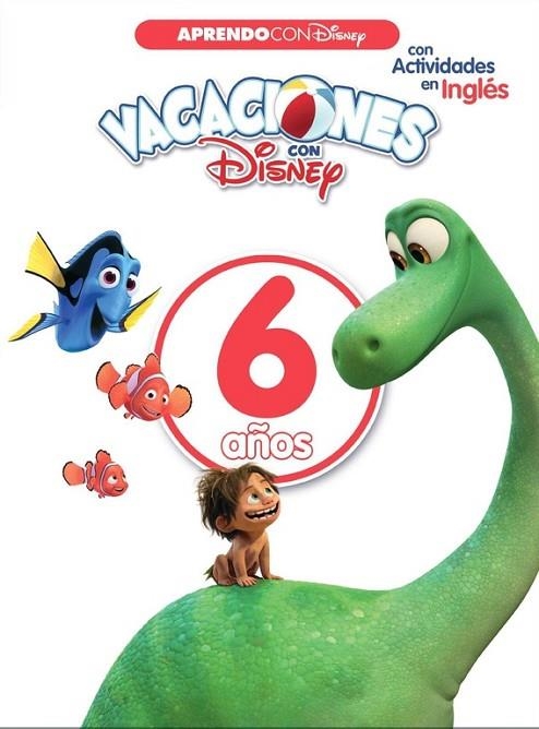 VACACIONES CON DISNEY.6 AÑOS | 9788416548606 | DISNEY | Libreria Geli - Librería Online de Girona - Comprar libros en catalán y castellano
