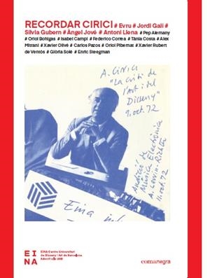 RECORDAR CIRICI | 9788416605187 | A.A.D.D. | Llibreria Geli - Llibreria Online de Girona - Comprar llibres en català i castellà