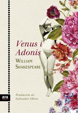 VENUS I ADONIS | 9788416154753 | SHAKESPEARE,WILLIAM | Libreria Geli - Librería Online de Girona - Comprar libros en catalán y castellano