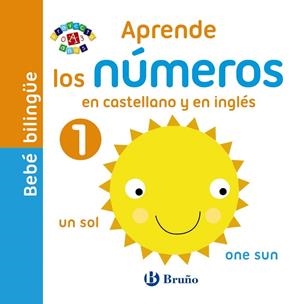BEBÉ BILINGÜE. APRENDE LOS NÚMEROS EN CASTELLANO Y EN INGLÉS | 9788469605714 | A.A.V.V. | Libreria Geli - Librería Online de Girona - Comprar libros en catalán y castellano