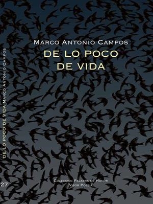 DE LO POCO DE VIDA | 9788498952278 | CAMPOS,MARCO ANTONIO | Llibreria Geli - Llibreria Online de Girona - Comprar llibres en català i castellà
