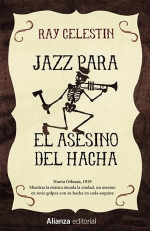 JAZZ PARA EL ASESINO DEL HACHA | 9788491043997 | CELESTIN,RAY | Llibreria Geli - Llibreria Online de Girona - Comprar llibres en català i castellà