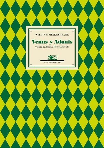 VENUS Y ADONIS | 9788416685585 | SHAKESPEARE,WILLIAM | Libreria Geli - Librería Online de Girona - Comprar libros en catalán y castellano