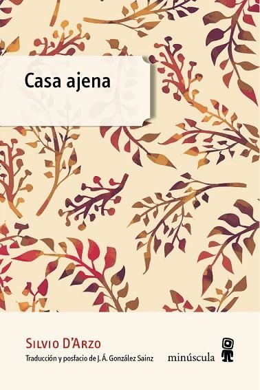 CASA AJENA | 9788494534812 | D'ARZO,SILVIO | Libreria Geli - Librería Online de Girona - Comprar libros en catalán y castellano