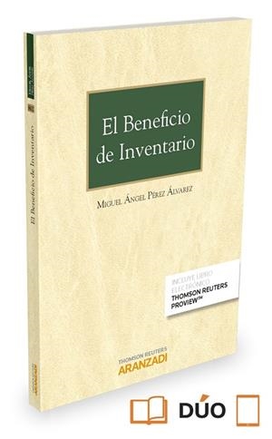EL BENEFICIO DE INVENTARIO(PAPEL + E-BOOK) | 9788490995624 | PÉREZ ÁLVAREZ, MIGUEL ÁNGEL | Llibreria Geli - Llibreria Online de Girona - Comprar llibres en català i castellà