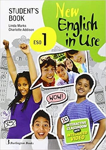 NEW ENGLISH IN USE(PRIMER D'ESO.STUDENT'S BOOK) | 9789963516575 | MARS,LINDA/ADDISON,CHARLOTTE | Libreria Geli - Librería Online de Girona - Comprar libros en catalán y castellano