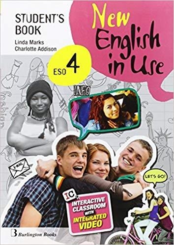 NEW ENGLISH IN USE(QUART D'ESO.STUDENT'S BOOK) | 9789963516780 | Libreria Geli - Librería Online de Girona - Comprar libros en catalán y castellano