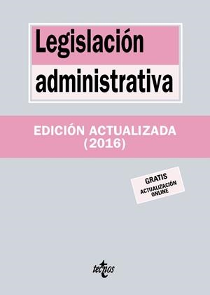 LEGISLACIÓN ADMINISTRATIVA(EDICION 2016) | 9788430969999 |   | Llibreria Geli - Llibreria Online de Girona - Comprar llibres en català i castellà